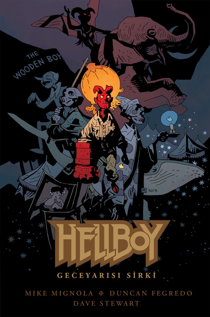 Hellboy Gece Yarısı Sirki (Kapak)